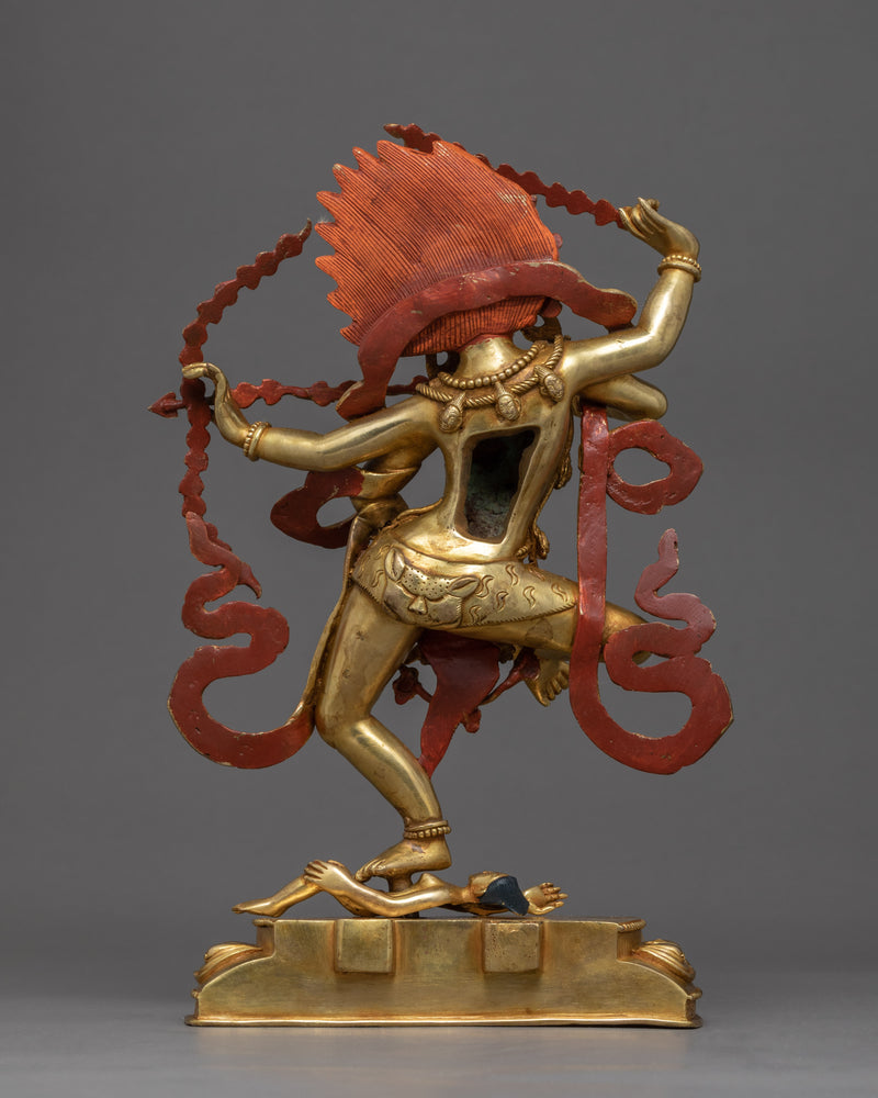 Kurukulla Dakini Statue | Semi-Wrathful Yidam Deity