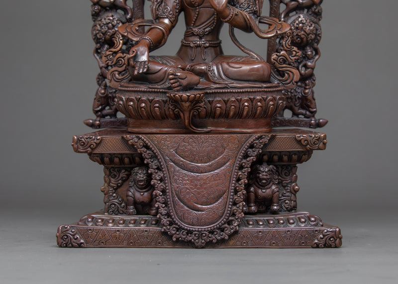 Green Tara Buddhist Art | Sculpted In Nepal