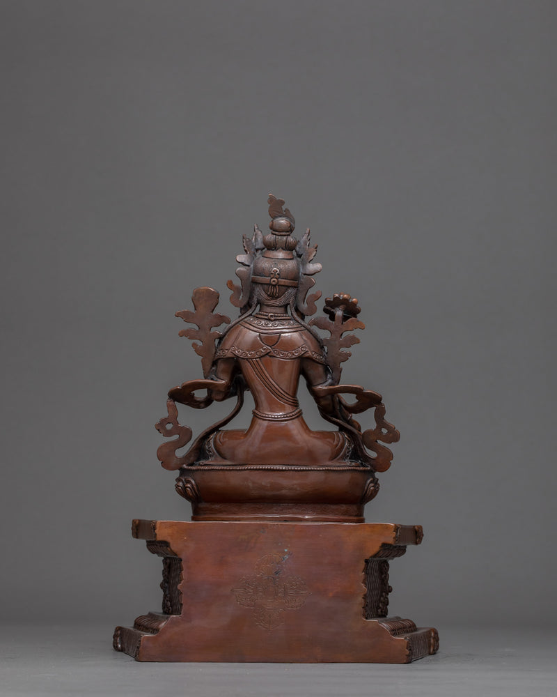 Green Tara Buddhist Art | Sculpted In Nepal