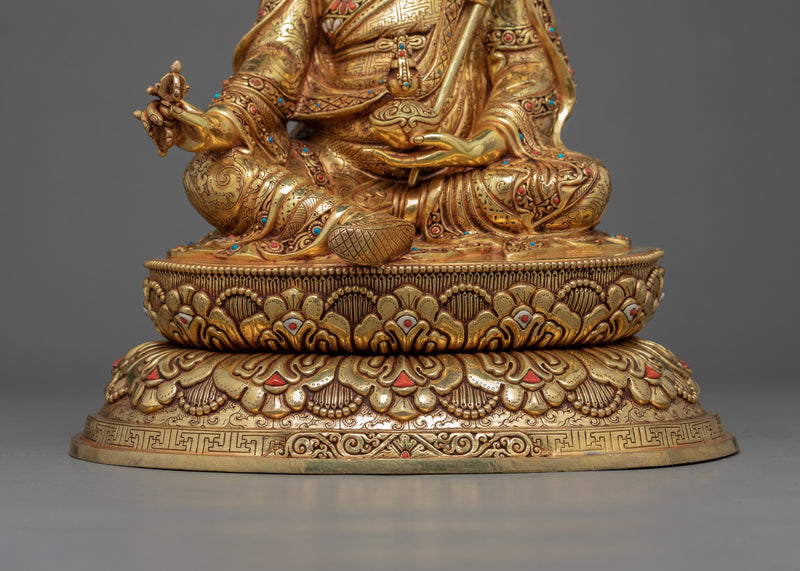 Guru Padmasambhava Art | Traditional Hand Crafted Statue