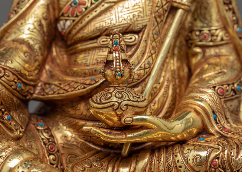 Guru Padmasambhava Art | Traditional Hand Crafted Statue