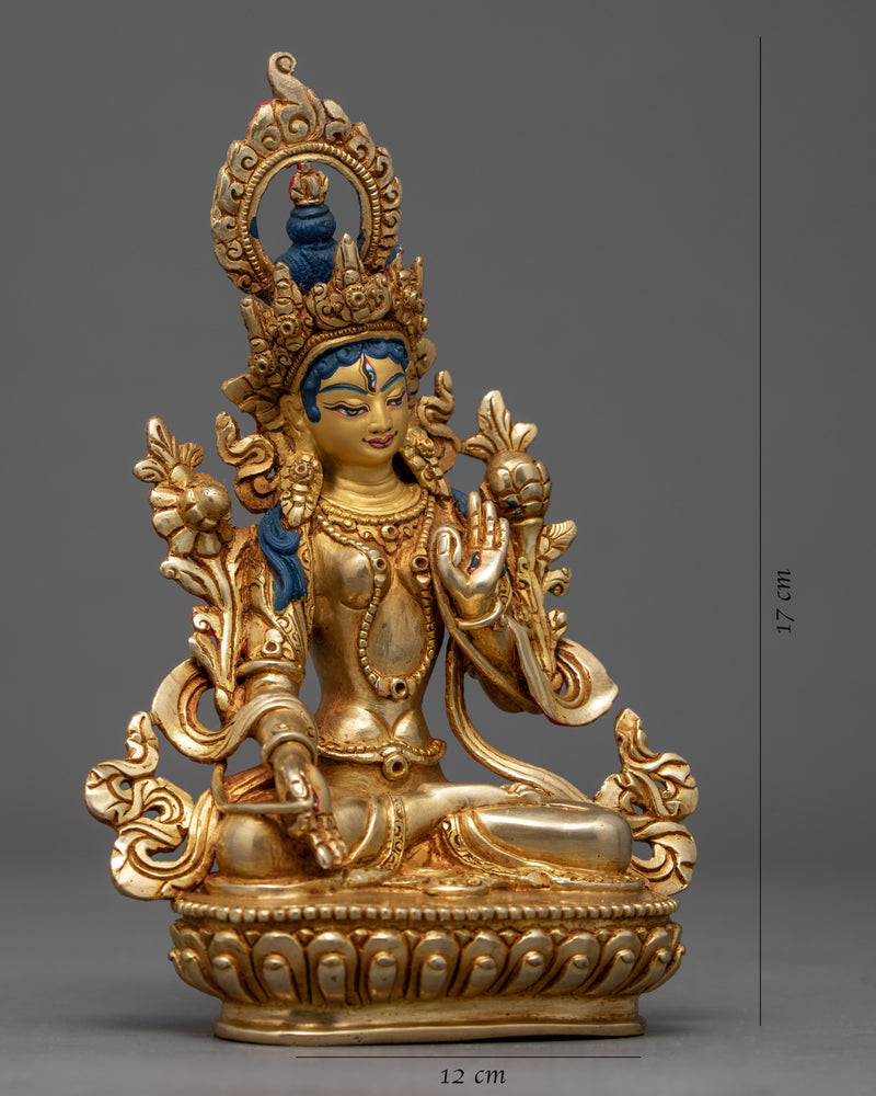 The White Tara Art | Traditionally Hand Carved Sculpture