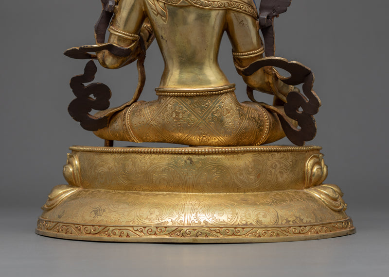 Green Tara Statue | Buy Online Hand Carved Himalayan Art