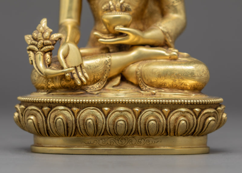 Medicine Buddha Art | Traditionally Crafted Statue