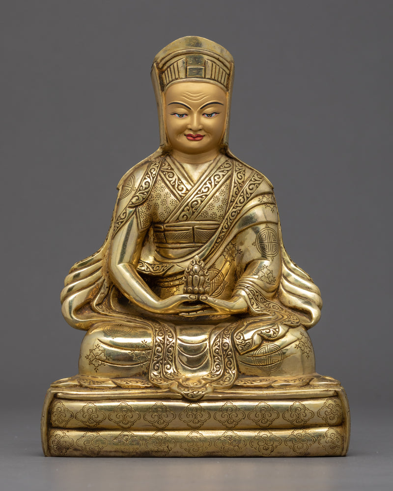 Buddhist Master Statue | Milarepa, Marpha & Gampopa | Tibetan Art