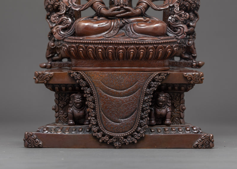 Amitayus Bodhisattva Sculpture | Traditional Buddhist Art