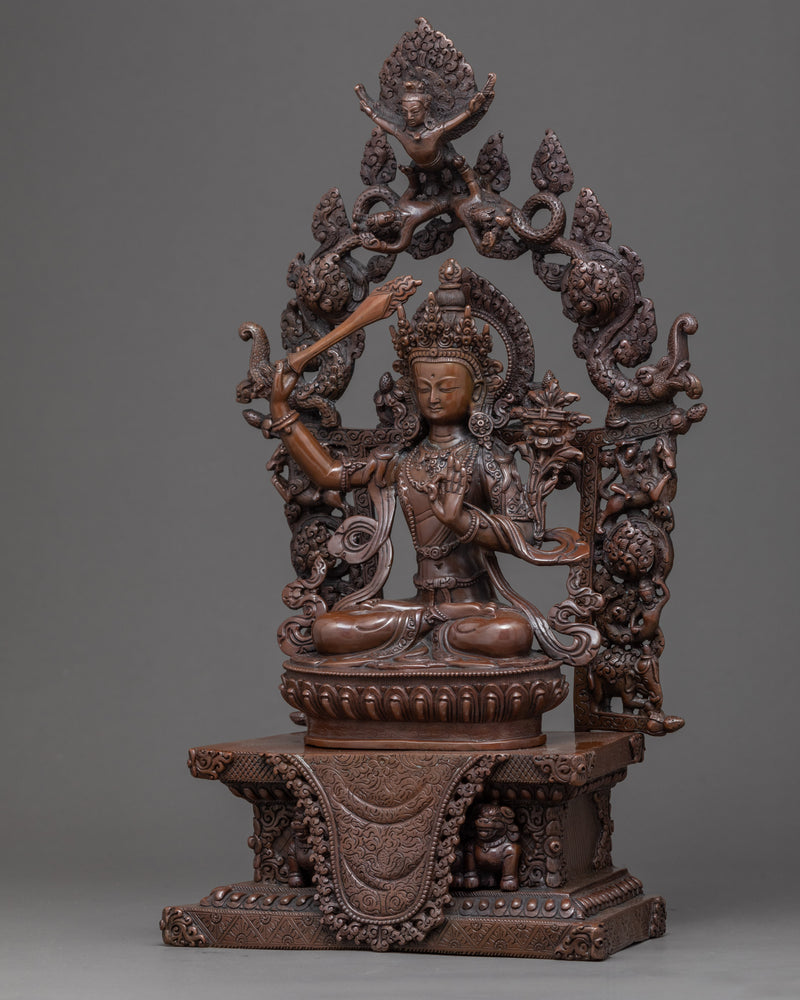 Bodhisattva Manjushri Art | Traditionally Crafted Statue