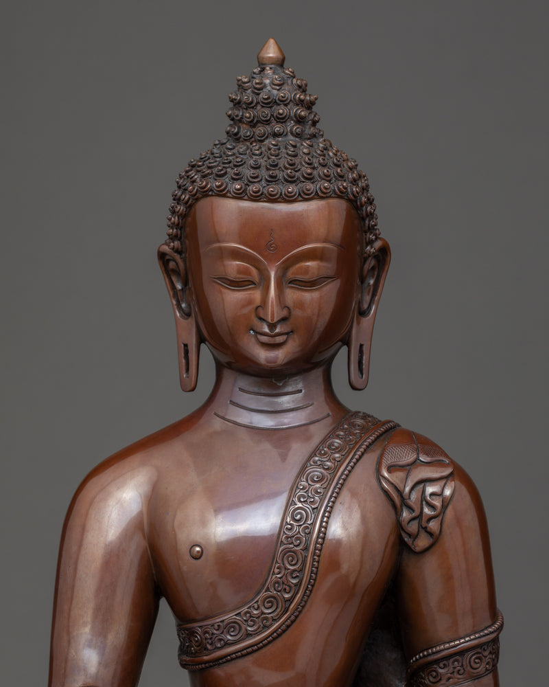 Namo Buddha Shakyamuni Statue | Traditional Himalayan Art Nepal