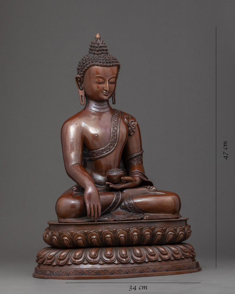 Namo Buddha Shakyamuni Statue | Traditional Himalayan Art Nepal