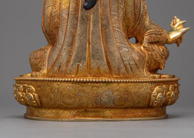 Guru Rinpoche Art | Traditional Tibetan Statue