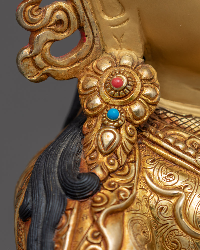 Guru Rinpoche Art | Traditional Tibetan Statue