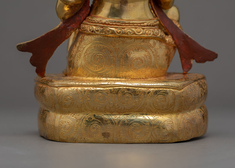 Mahasiddha Naropa Statue | Traditionally Hand Made Buddhist Master Sculpture