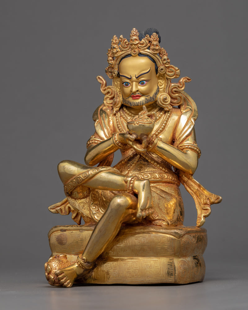 Mahasiddha Naropa Statue | Traditionally Hand Made Buddhist Master Sculpture