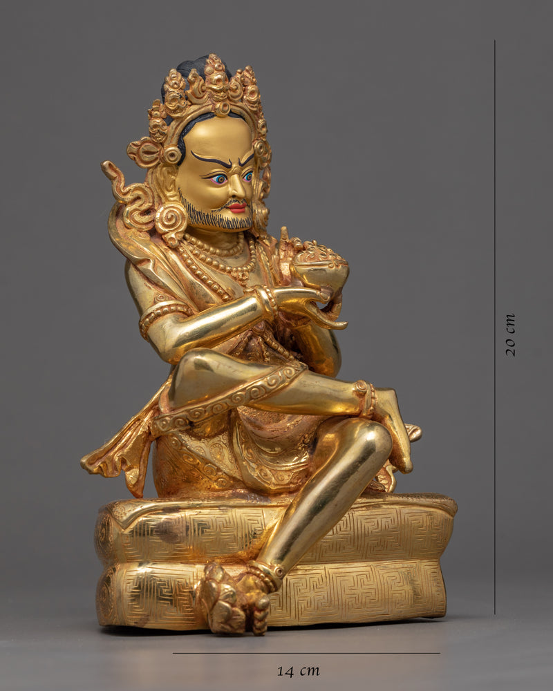 Mahasiddha Naropa Statue | Traditionally Hand Made Buddhist Master Sculpture