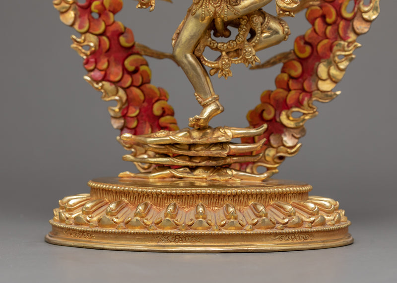 Hevajra Statue | Traditionally Crafted with his Consort