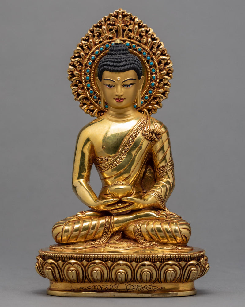 Amitabha Buddha Hand-carved Statue , Infinite Light