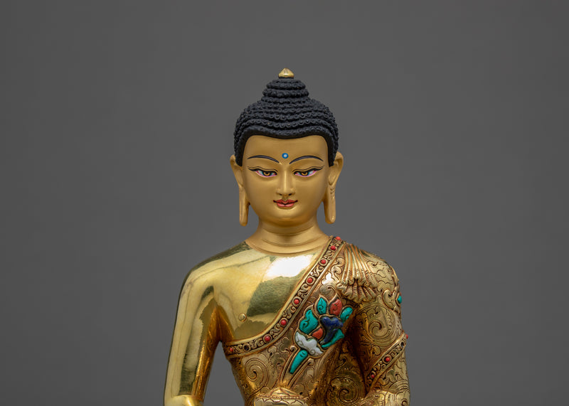 Dhyani Amitabha Buddha | Traditionally Hand Made Tibetan Statue