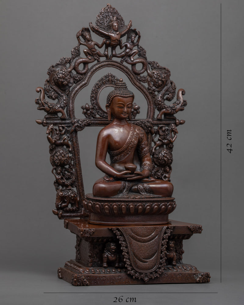 Amitayus Bodhisattva Statue | Traditional Himalayan Art Nepal