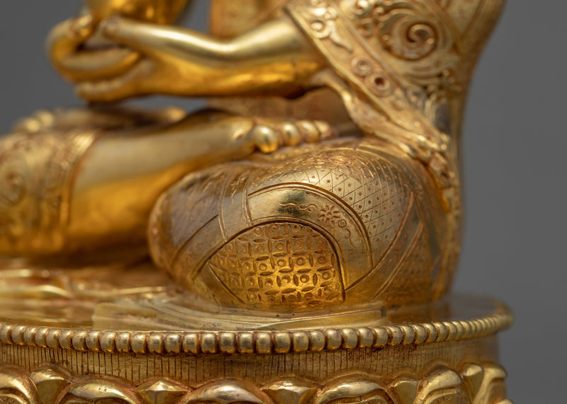 Dhyani Buddha Amitabha Statue | Traditionally Hand Carved Buddhist Art