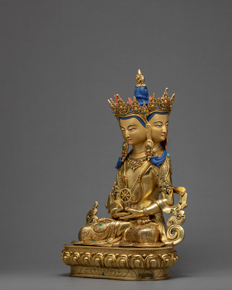 Vairocana Buddha Statue | Traditional Tibet Art