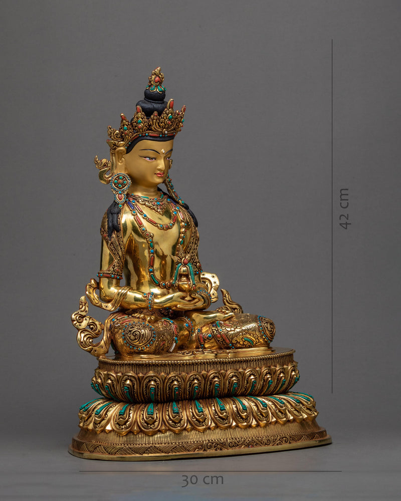 Boddhisattva Statue Set | Traditional Buddhist Art | Vajrasattva statue with Bodhisattvas