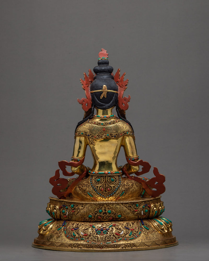 Boddhisattva Statue Set | Traditional Buddhist Art | Vajrasattva statue with Bodhisattvas