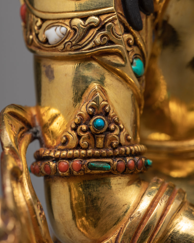 Amitayus Buddha Statue | Gilded in 24K Gold | Himalayan Art