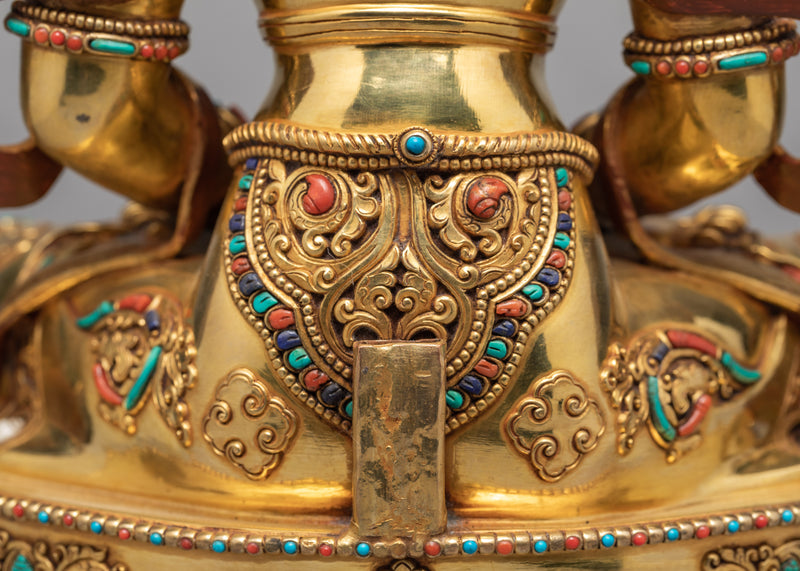 Amitayus Buddha Statue | Gilded in 24K Gold | Himalayan Art