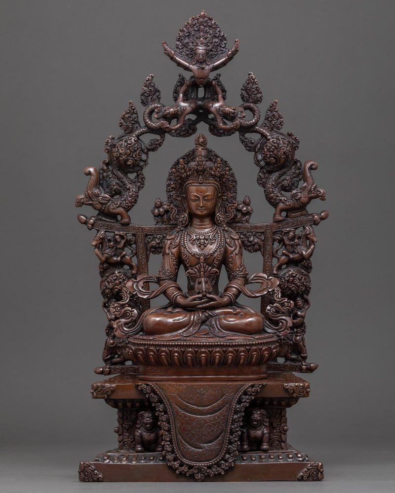 Amitayus Bodhisattva Sculpture