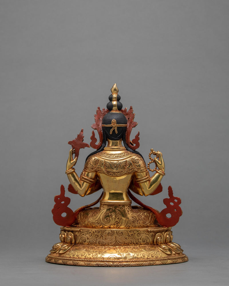 Chenrezig Statue | Avalokiteshvara | Hand-Carved Statue