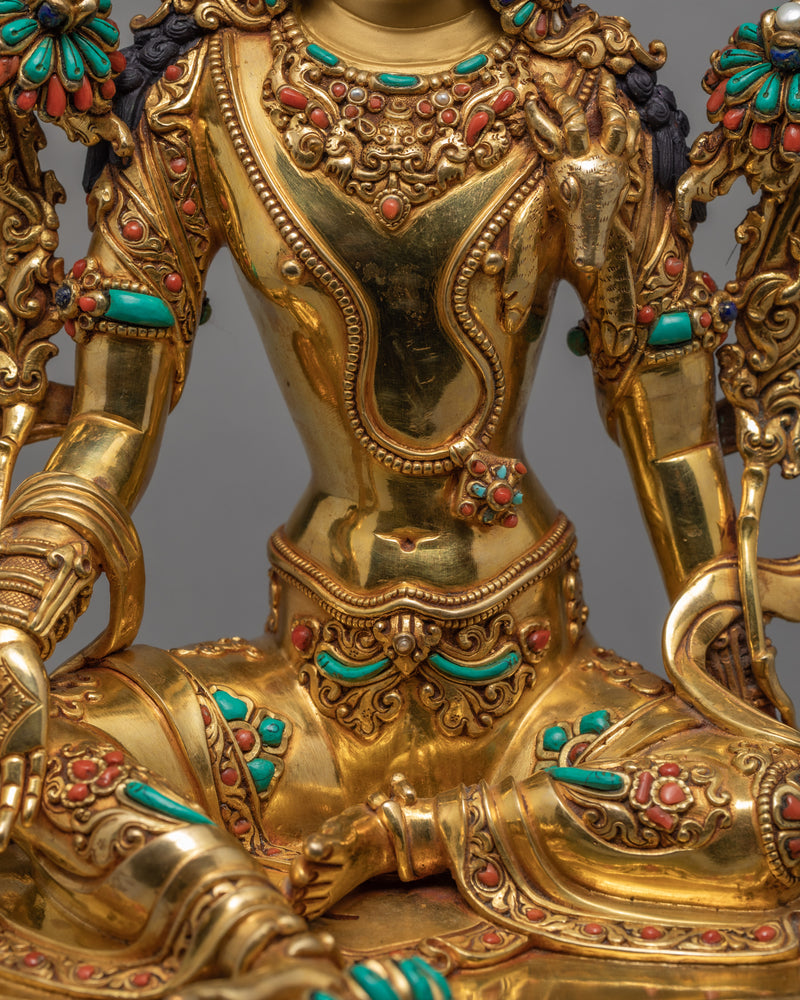 Two-Armed Chenrezig Statue | Avalokiteshvara Statue | Himalayan Statue