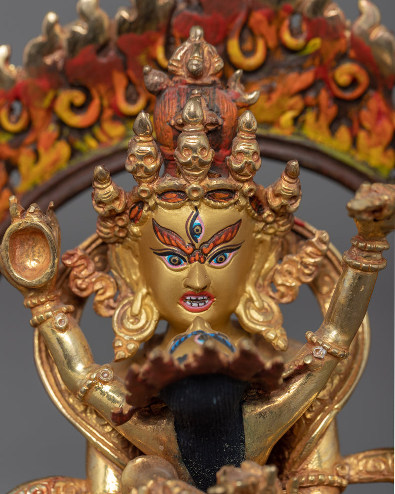 Chakrasamvara Statue | Traditionally Crafted in Nepal