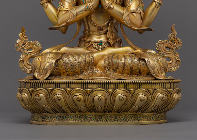 Avalokiteshvara Chenrezig | Statue Art | Buddhism Deity