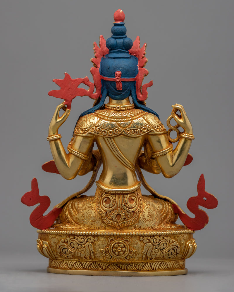 Chant Chenrezig Long Mantra | Bodhisattva Avalokistvara Sculpture