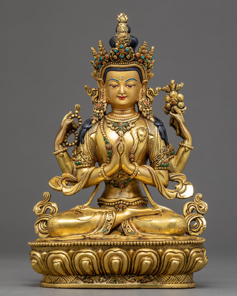 Avalokiteshvara Chenrezig Statue