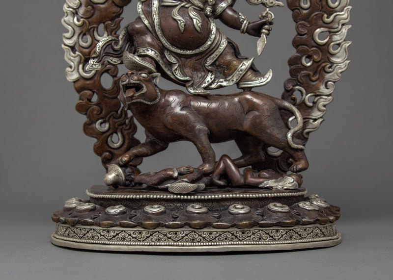 Dorje Drollo Sculpture | Genuinely Hand Carved Buddhist Statue