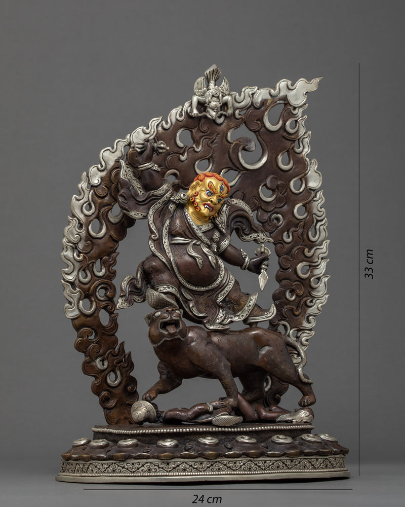 Dorje Drollo Sculpture | Genuinely Hand Carved Buddhist Statue