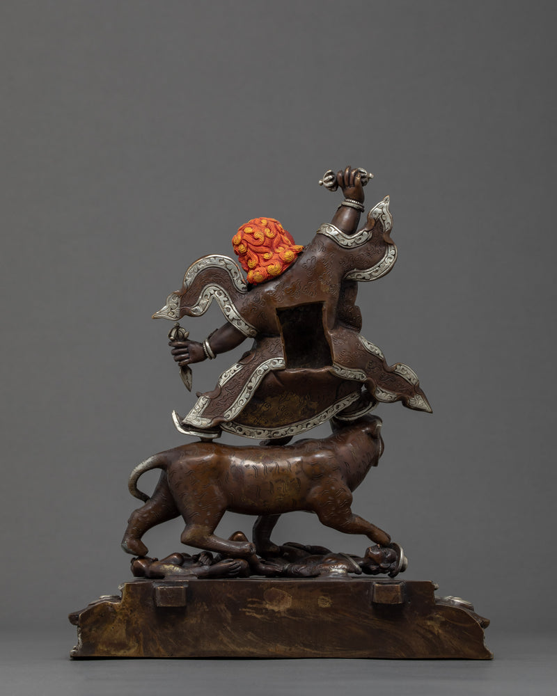 Dorje Drollo Sculpture | Genuinely Hand Carved Buddhist Statue