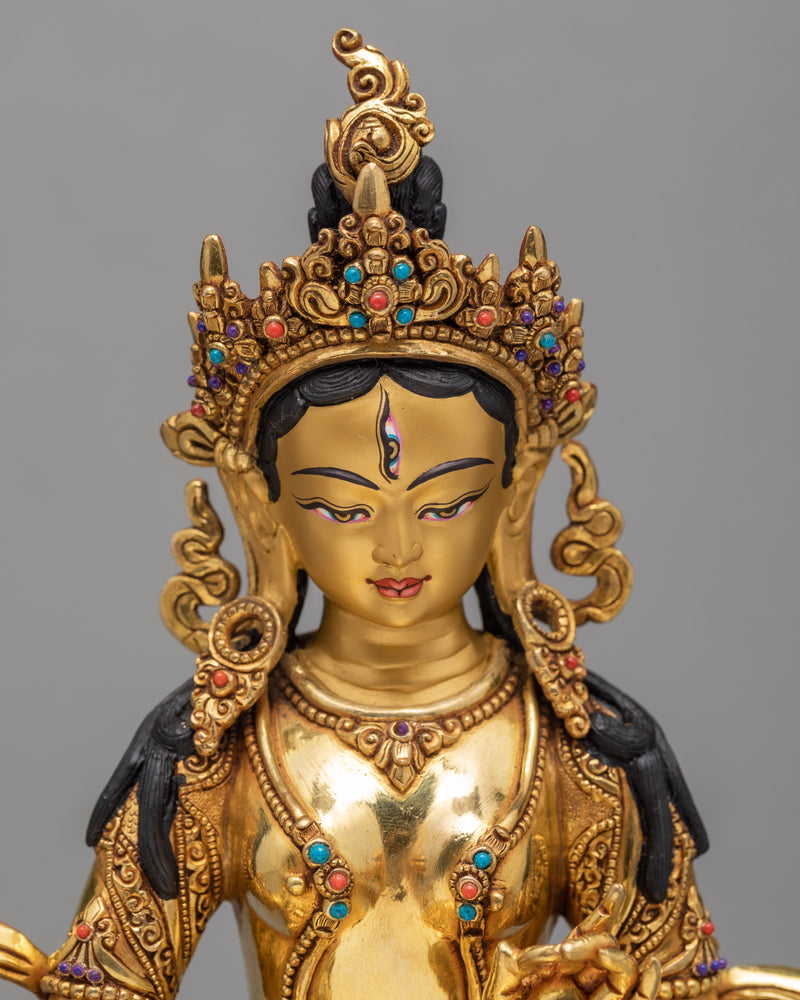 Sitatapatra Statue | The Protector Dakini Dukar Statue | Tibetan Buddhist Deity