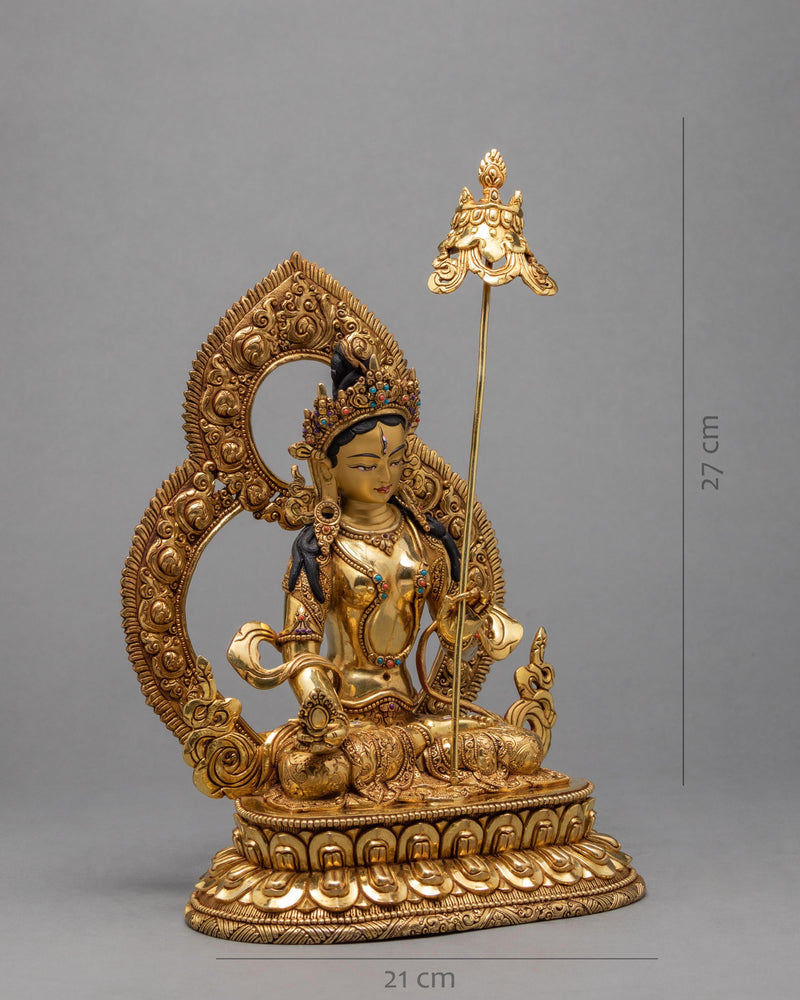 Sitatapatra Statue | The Protector Dakini Dukar Statue | Tibetan Buddhist Deity