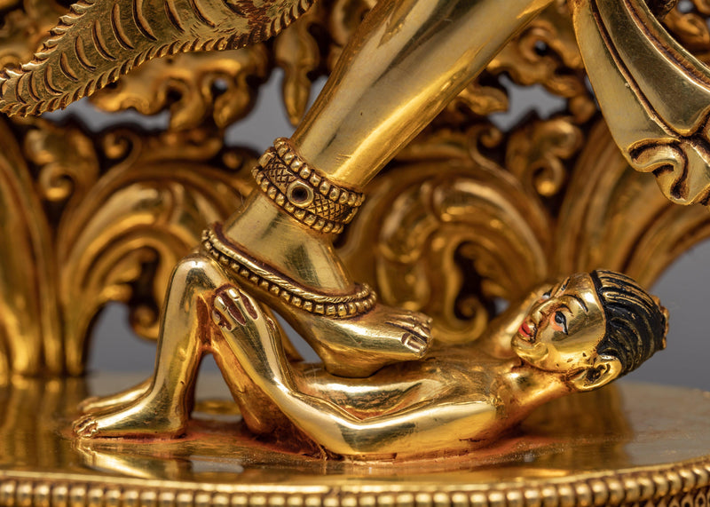 Dorje Phagmo Statue | Plated With Gold Statue | Tibetan Art