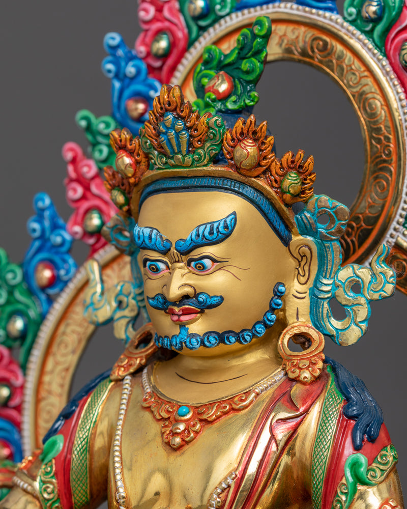 Jambhala Statue | Traditionally Crafted Buddhist Art