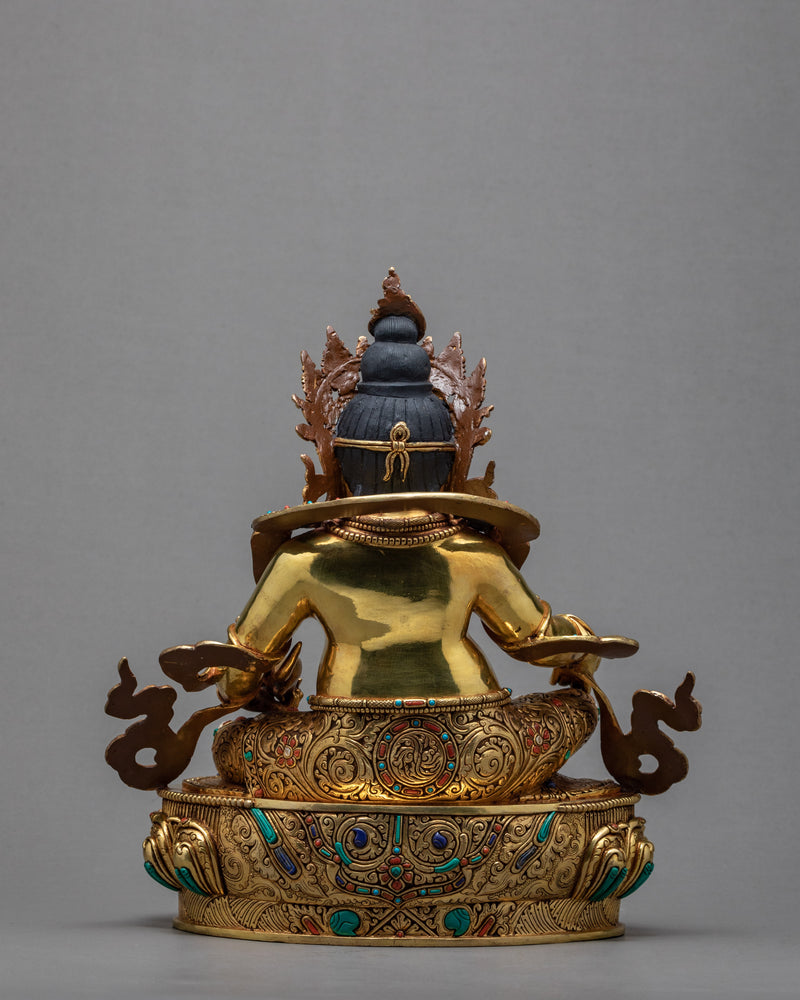 Dzambhala Statue | Wealth Deity | Tibetan Buddhist Sculpture