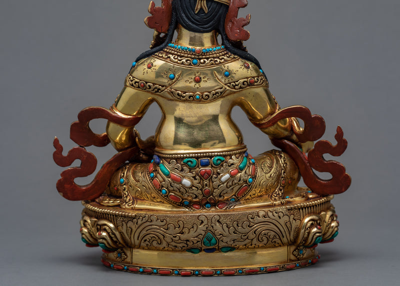 Seated Dzambhala Statue | Deity Of Wealth And Prosperity | Kubera