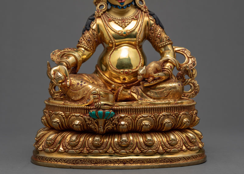 Yellow Jambhala Statue | The Wealth Deity