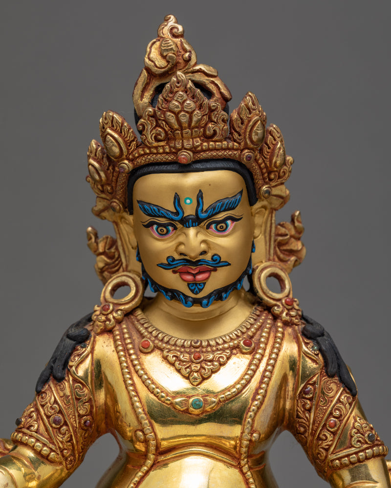 Yellow Jambhala Statue | The Wealth Deity