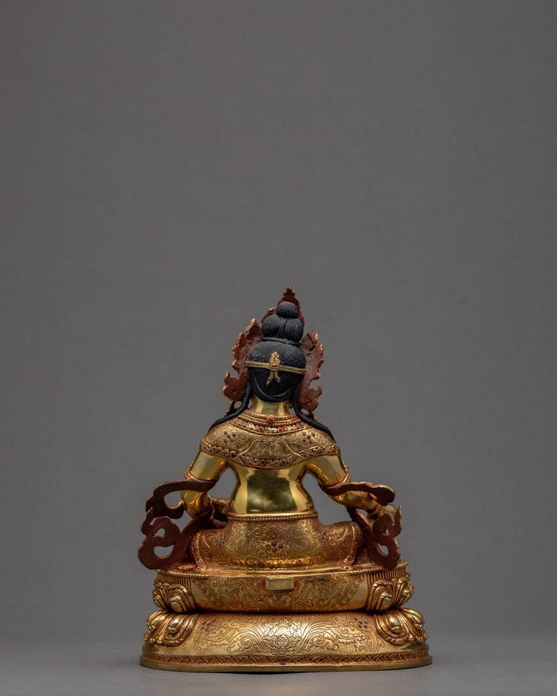 Yellow Jambhala Statue | The Wealth Deity