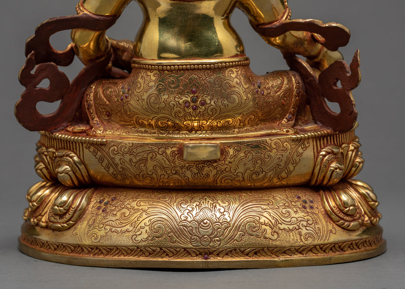 Yellow Jambhala Statue | The Wealth Deity