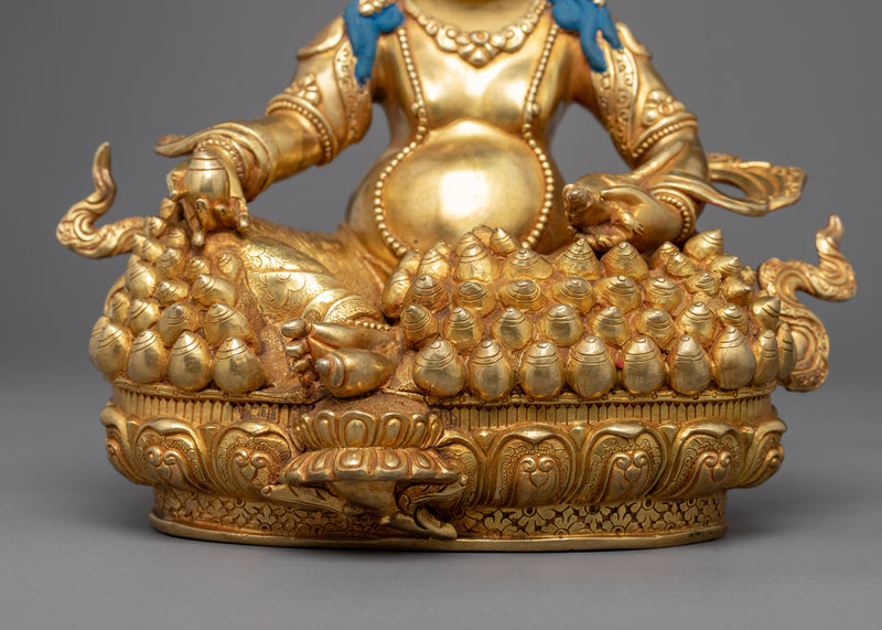 Wealth Deity Dzambhala Sculpture | Traditional Himalayan Art