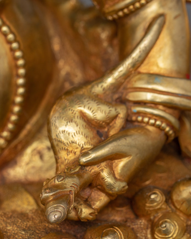 Wealth Deity Dzambhala Sculpture | Traditional Himalayan Art